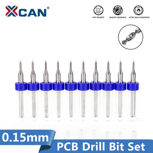 10 шт., набор сверл для печатной платы, 0,15 мм