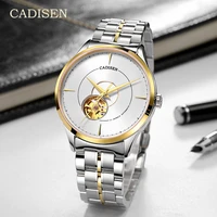 cadisen mens watches miyota 82s0 movement top brand luxury tourbillon mechanical automatic watch men business gold watch for men