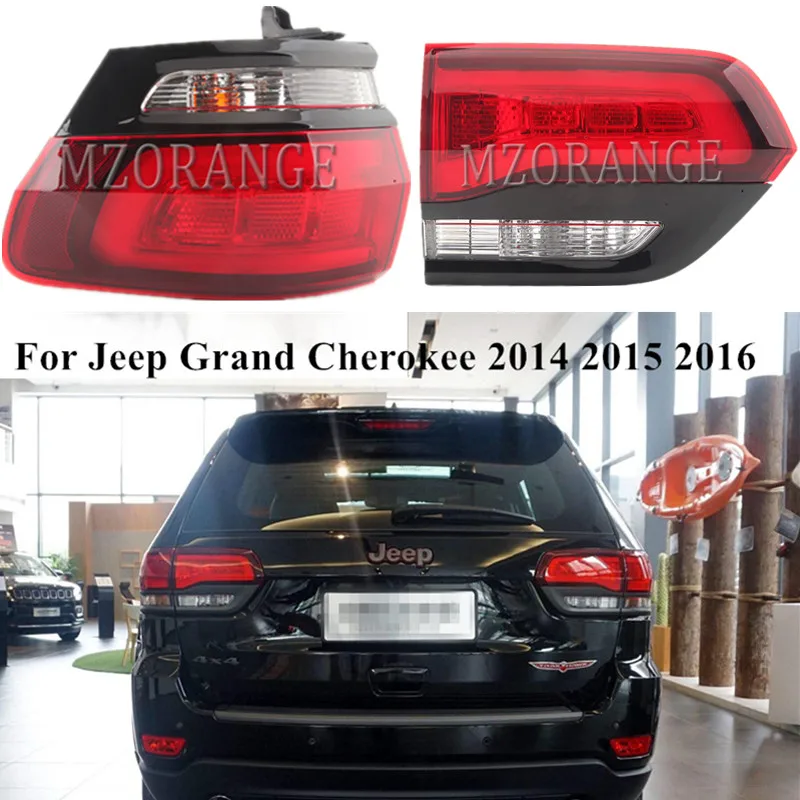 Светодиодный заднего внутренней и внешней хвост светильник для Jeep Grand Cherokee 2014 2015