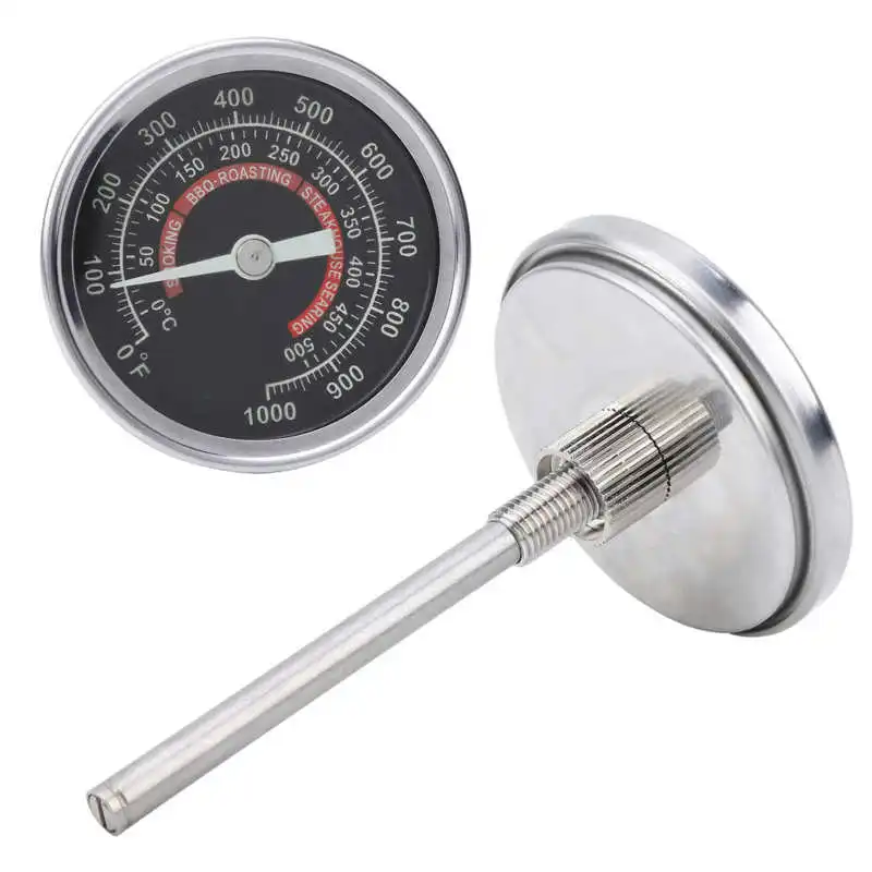 

TS BX51 Household Stainless Steel Oven Barbecue Grill Thermometer Cooking Temperature Guage