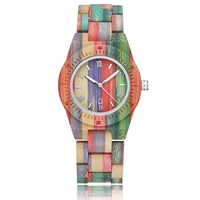 2020 women quartz bamboo watches wooden watch for ladies watches handmade natural bracelet analog luxury gift wristwatch
