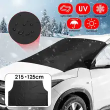 215X125 см универсальная Магнитная крышка на лобовое стекло автомобиля, защита от снега и солнца, защита от льда на лобовое стекло, защита от солнца, водонепроницаемая зимняя защита 215X125 см универсальная Магнитная крышка на лобовое стекло автомобиля, защита от снега и солнца, защита от льда на лобовое стекло, защита от солнца, водонепроницаемая зимняя защита