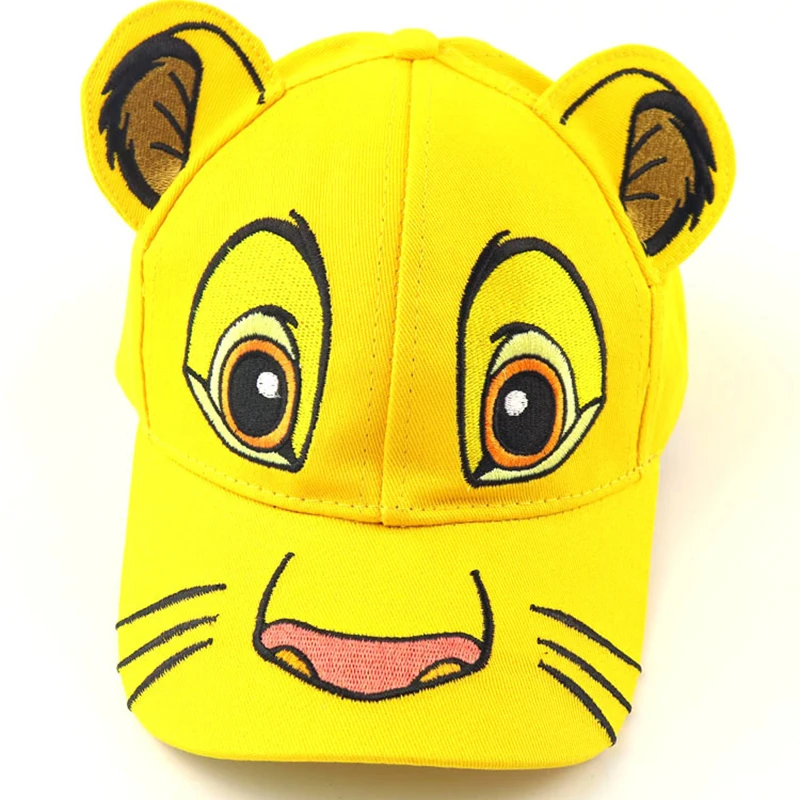 

New Fashion Autumn Summer Baby Baseball Cap For Boys Girls Cartoon Tiger Children Hat Spring Outdoor Snapback Hat Kids Sun Caps