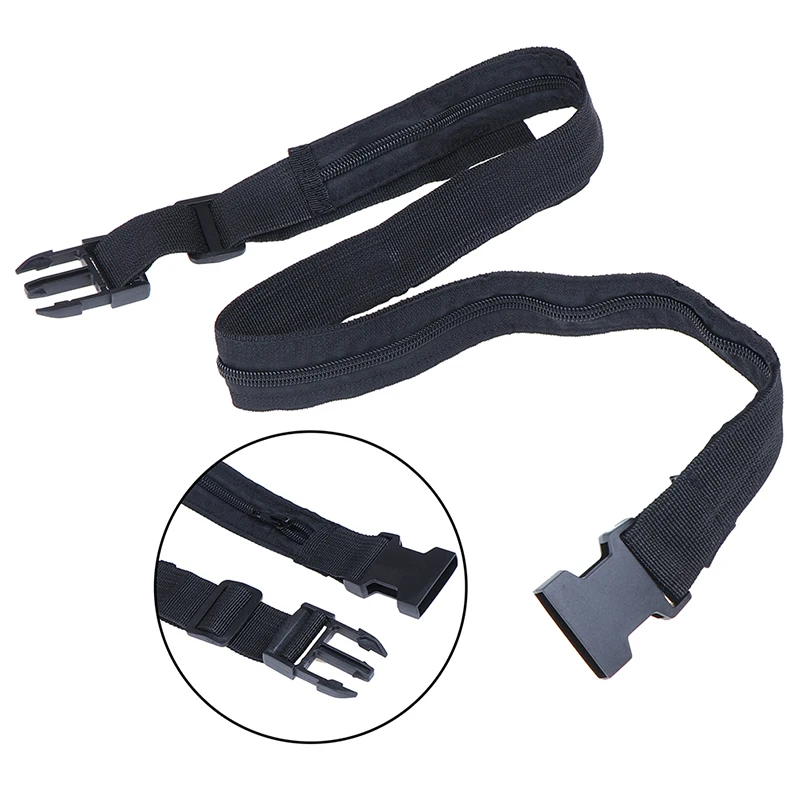 Женский Мужской дорожный Противоугонный денежный ремень кошелек для хранения