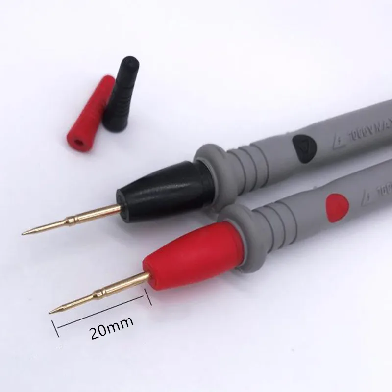 Цифровой мультиметр тестер с зажимами 20 А для измерения переменного и