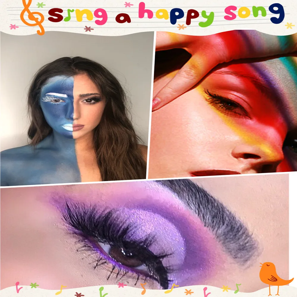 

12 in 1 Face Body Paint Art Fancy Dress Beauty Makeup Play Palette Party Pigment Halloween Oil Painting Art Beauty Makeup Tool