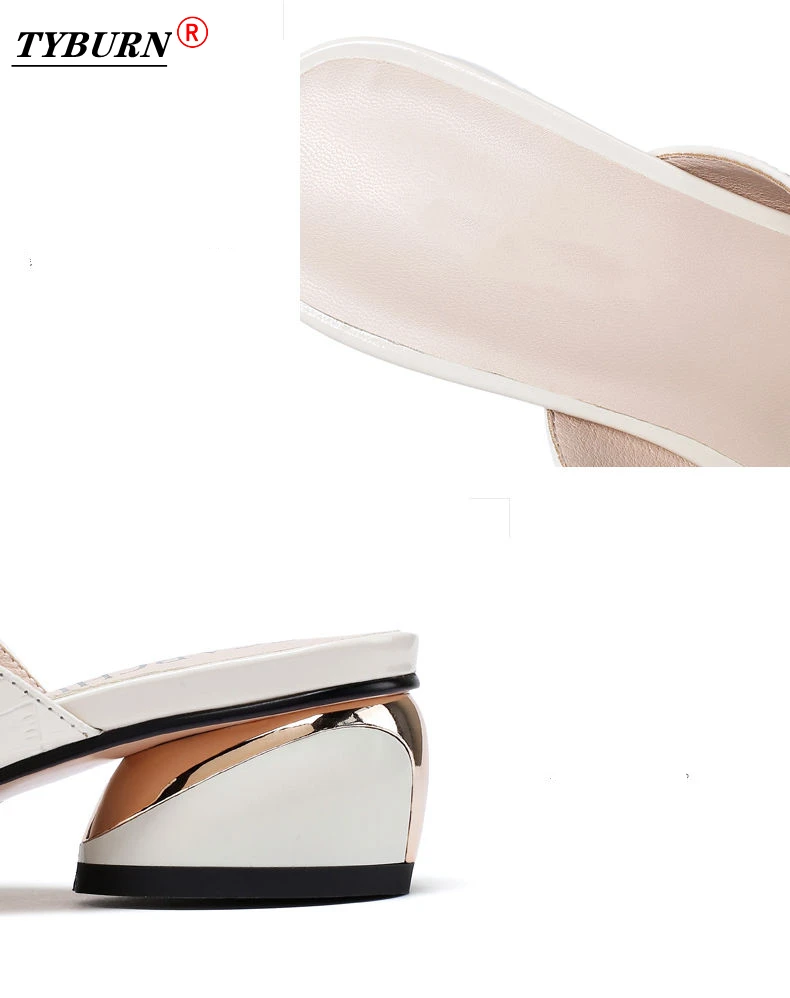 

Women's Slippers Summer Brand Slippers Open Toe Mid-heel Casual Shoes Sandals Women Beach Flip Flops Plus Size 35-43 Zapatillas