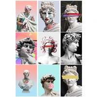 sculpture of david canvas paintings on the wall art posters and prints nordic art wall canvas picture for living room decorative
