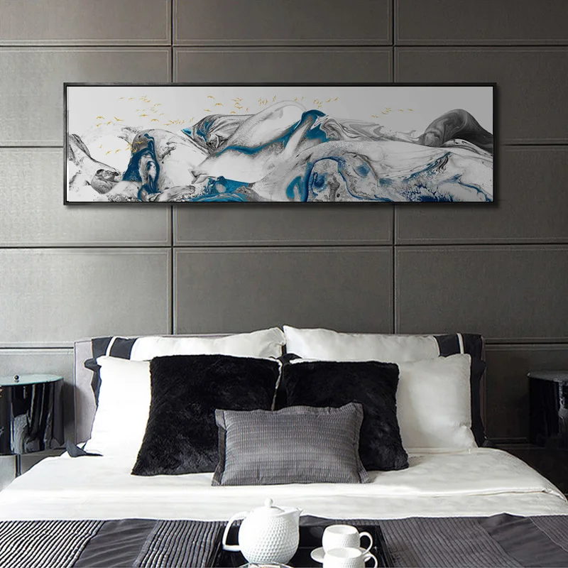 

Spectacular landscape Swallow Golden birds river Modern Decorative Pictures Canvas Wall Art Posters for office porch home decor