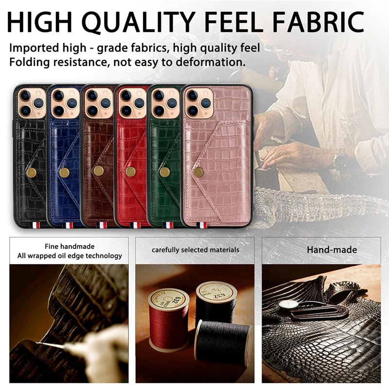 Винтажный чехол из искусственной кожи с карманом для карт для iPhone 11 Pro Max 6 6s 7 8 Plus, с магнитным дизайном X XR XS MAX on.