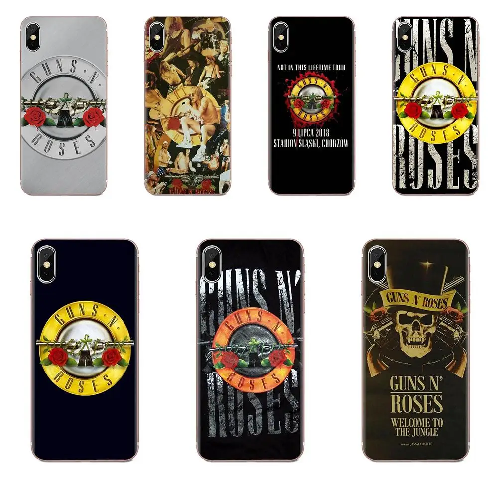 Мягкий Лидер продаж музыкальный банк Guns N Roses дизайн для Sony Xperia XZS XA1 L1 XA X Z Z1 Z2 Z3 Z4 Z5