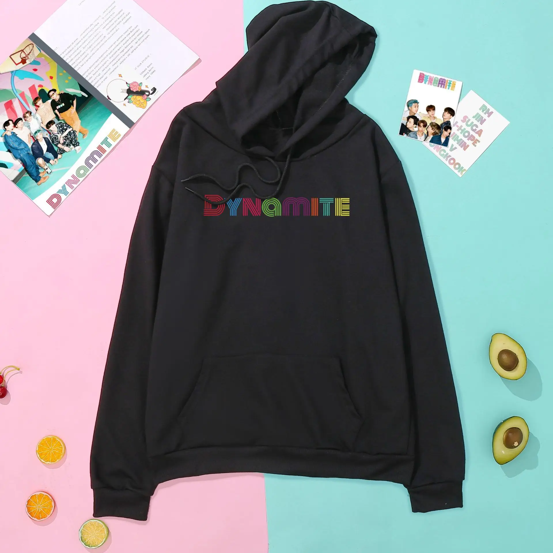 

Fall/winter pullover Bulletproof Youth League should aid service jacket cartoon Dynamite surrounding 65-35 cotton hoodie