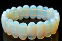 high quality oplite stone beads bracelet natural gem stone bangle
