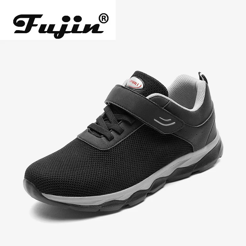 Fujin/кроссовки Сезон весна осень 2020 Модные дышащие кроссовки на плоской подошве