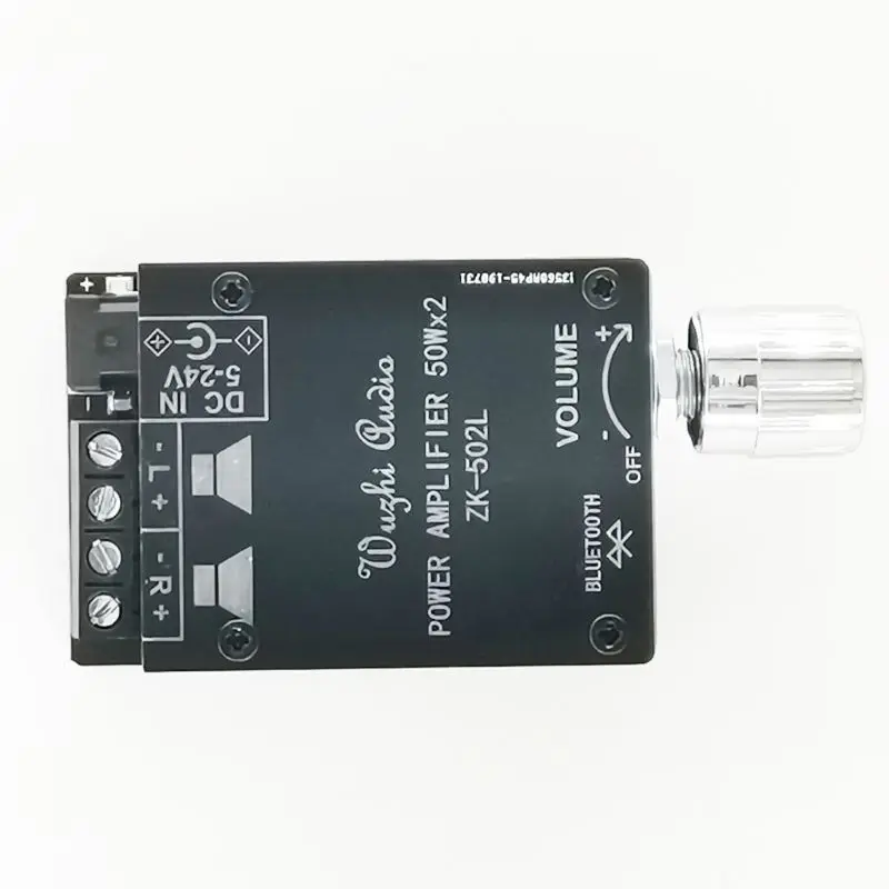 ZK-502L MINI 5 0 Bluetooth усилитель платы беспроводной аудио цифровой мощности 2x50 Вт