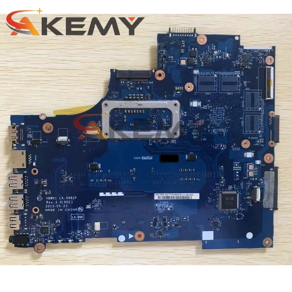Оригинальная материнская плата для ноутбука DELL Inspiron 15R 5537 3537 SR170 I5-4210U VBW01 CN-000GCY 000GCY