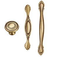 fashion gold door furniture hardwares handle brass knurled cupboard drawer handle antique cabinet kitchen pull sliding door knob