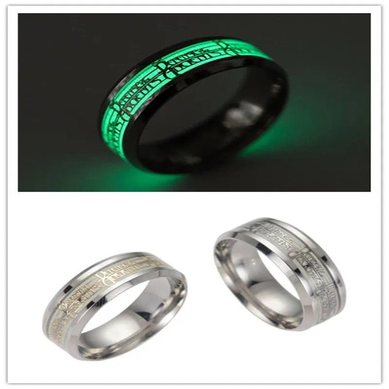 Аниме игра DOTA2 знак узор сувенир аксессуары светящееся кольцо косплей титановая