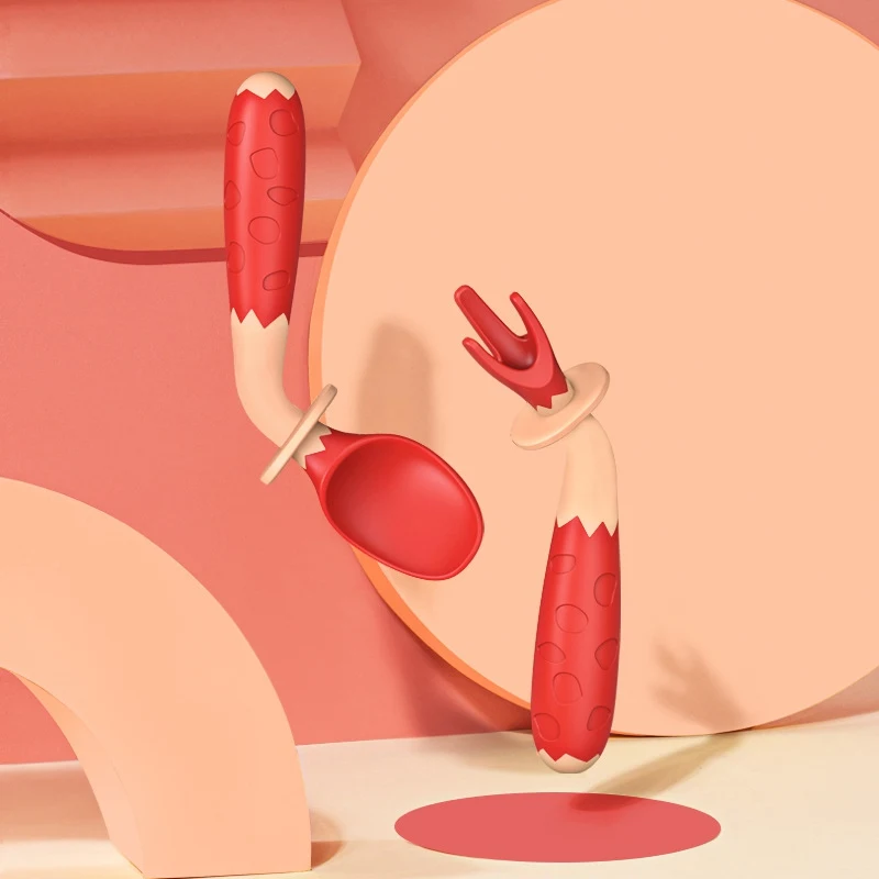 

Baby Spoons First Self Feed Baby Fork Spoon SetBaby Spoon and Toddler Forks Set Toddler Baby