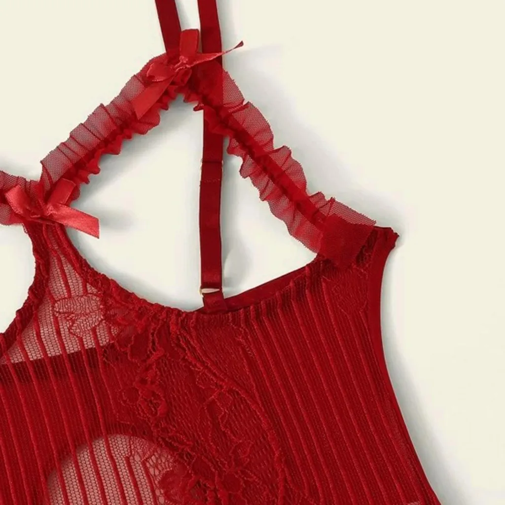 Женское нижнее белье открытое бюстгальтер с открытой промежностью кружевное