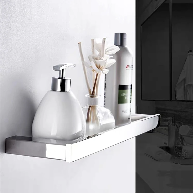 LIUYUE Ванная комната полки матовый золото Нержавеющая сталь настенный держатель