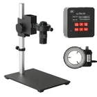 Цифровой видеомикроскоп 38MP 4K UHD HDMI USB камера с непрерывным увеличением 100X 130X 180X 300X 500X C объектив для ремонта пайки