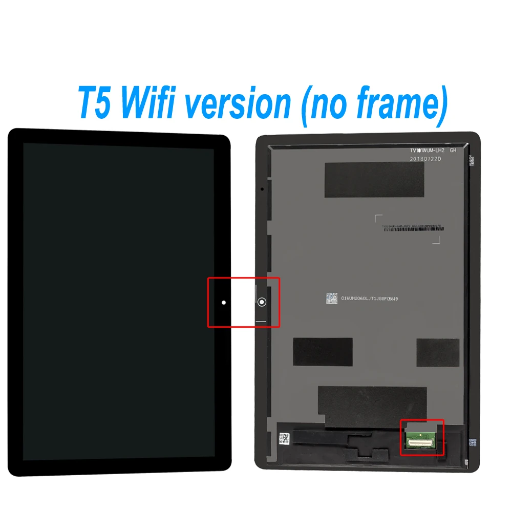 original 10 1 lcd for huawei mediapad t5 ags2 l09 ags2 w09 ags2 l03 ags2 w19 lcd display touch screen digitizer assembly repair free global shipping