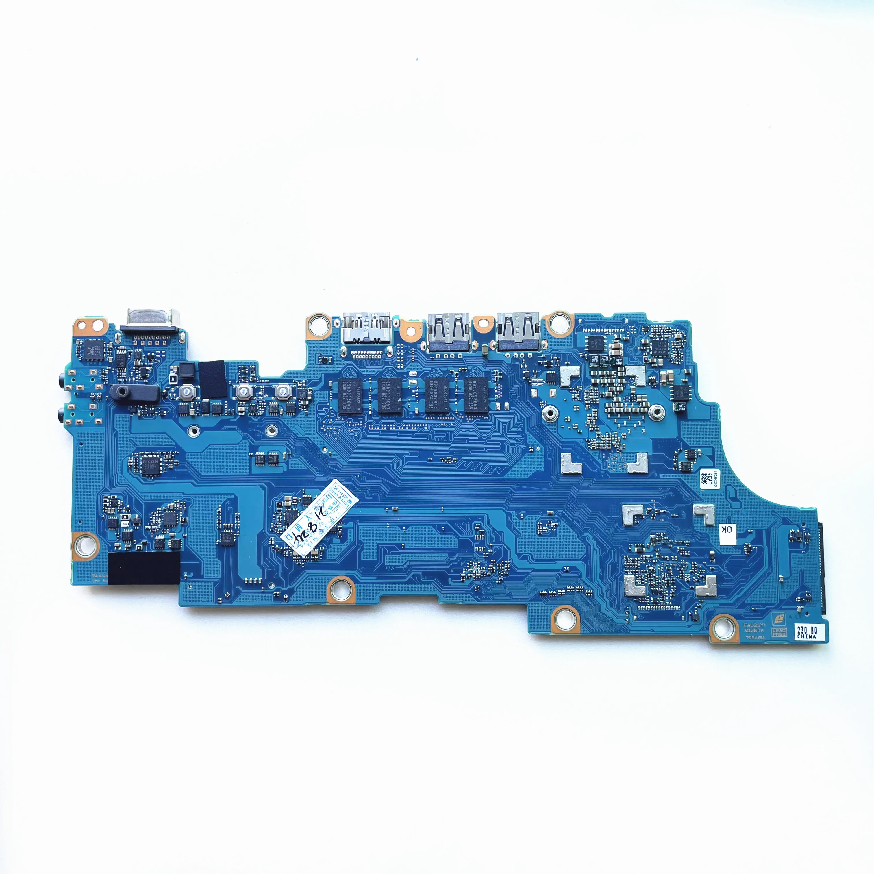 Материнская плата для ноутбука Toshiba Z930 Z935 A3267A HM76 с процессором I5-3317U 2 Гб ОЗУ DDR3 100%
