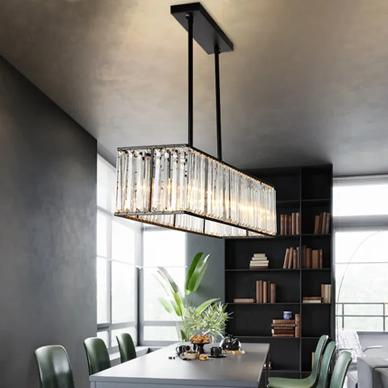 3 светильник американский Винтаж в ретро стиле с украшением виде кристаллов