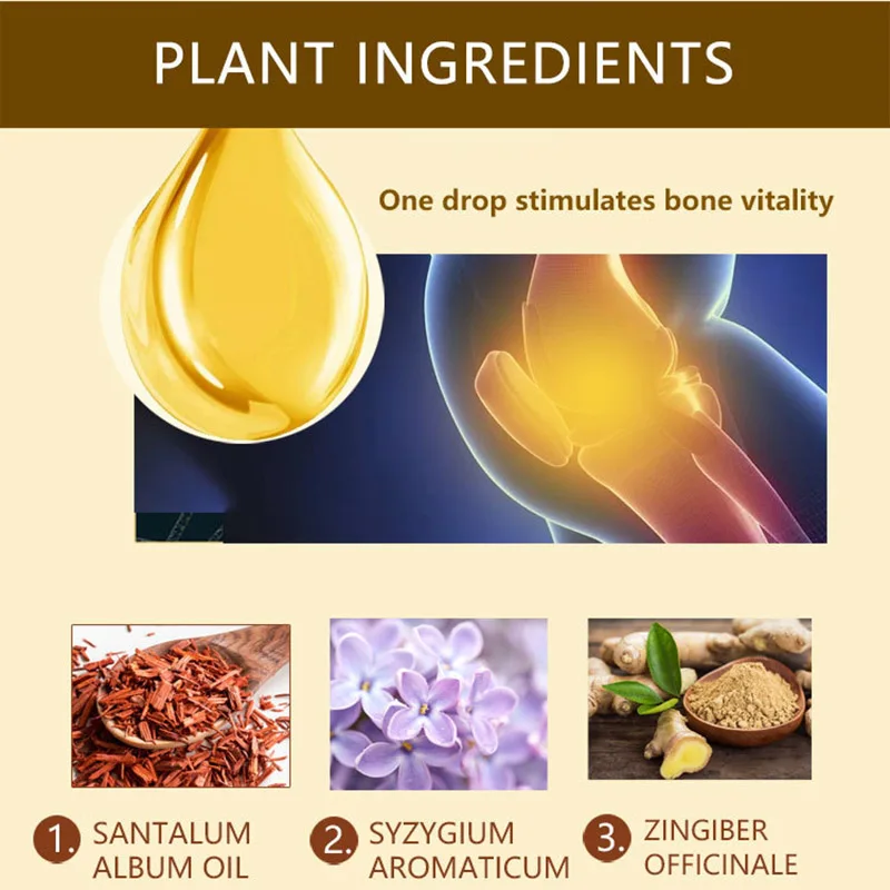 

Herbal Foot Massage Essential Oil Increase Height Health Care Products 10ml M2