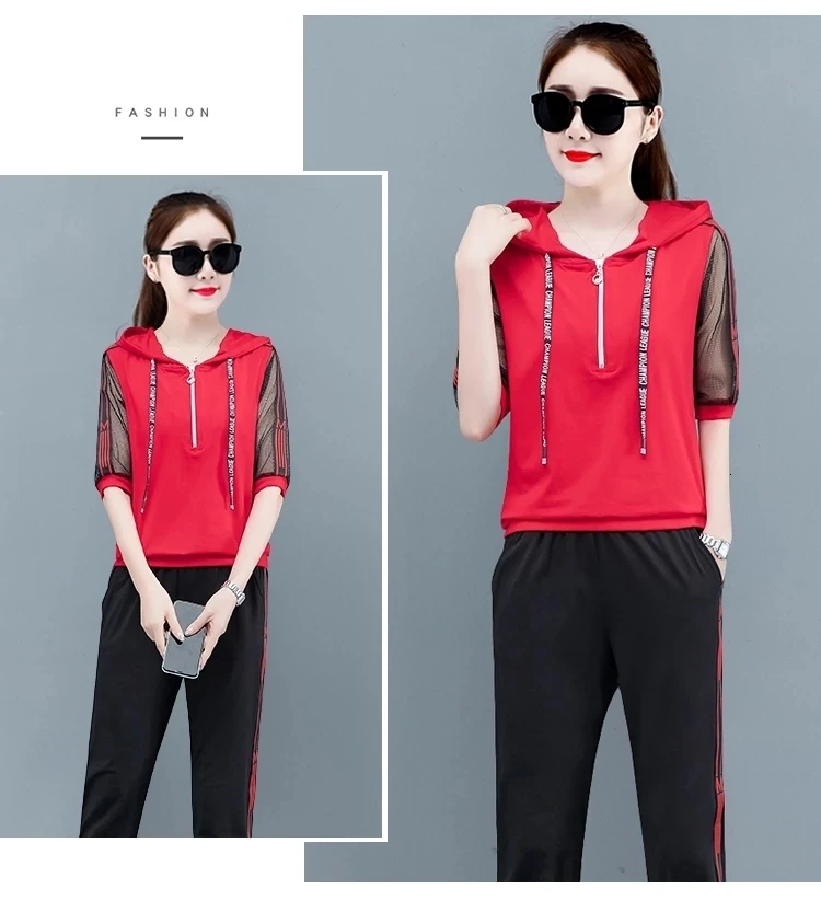 Спортивные костюмы для женщин из двух частей спортивные костюмы co-ord комплект летней одежды желтые наряды размера плюс толстовки топ и брюки