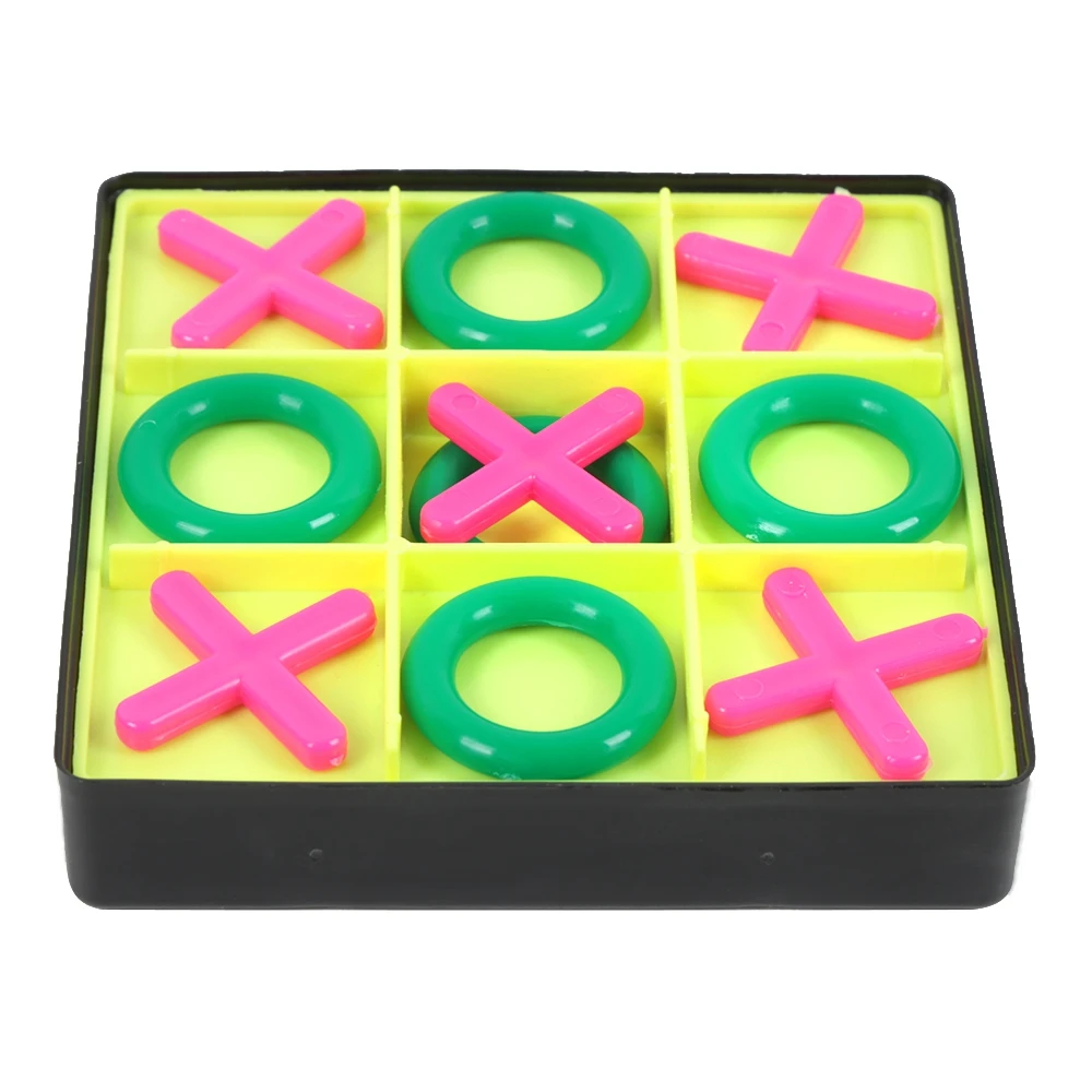 Tic Tac Toe головоломка настольная игра бык шахматы развивающая игрушка разноцветная