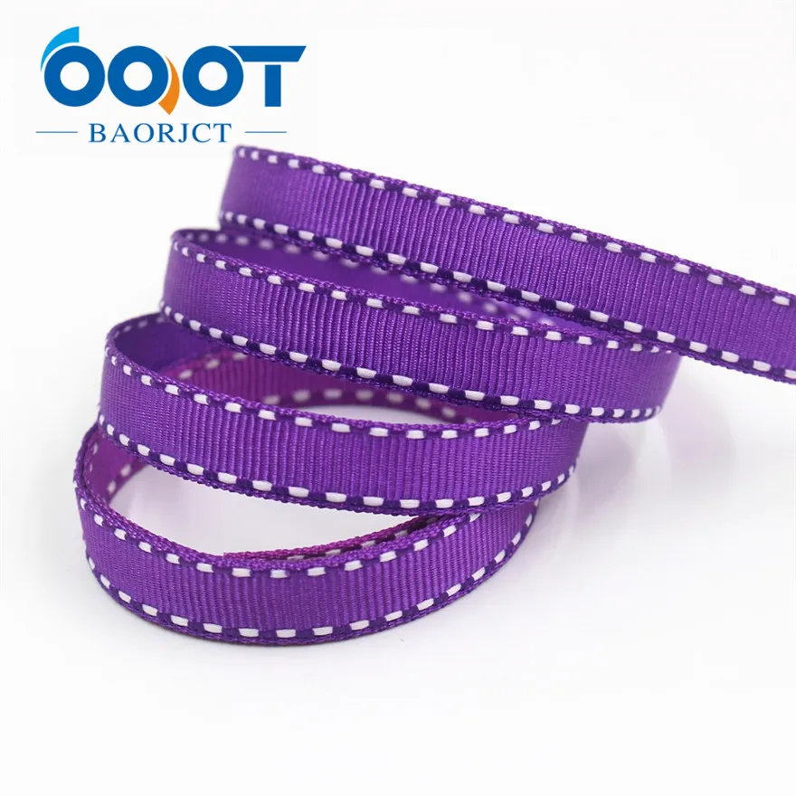 I-19807-1825 OOOT BAORJCT, 10 мм 20 ярдов, I-19807-1813, твердые цветные ленты тепловой передачи печатных grosgrain, DIY Одежда материалы ручной работы - Color: I-19807-1825