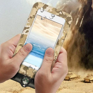 Ремешок для сенсорного экрана Камуфляжный уличный ПВХ чехол для мобильного телефона для плавания с повязкой на руку сухой водонепроницаемый чехол для телефона универсальный чехол