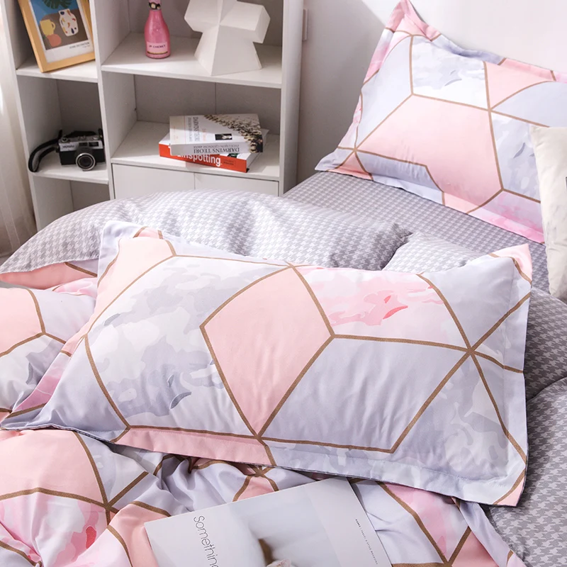 Комплект постельного белья King size 4 шт. пододеяльник наволочка постельное белье