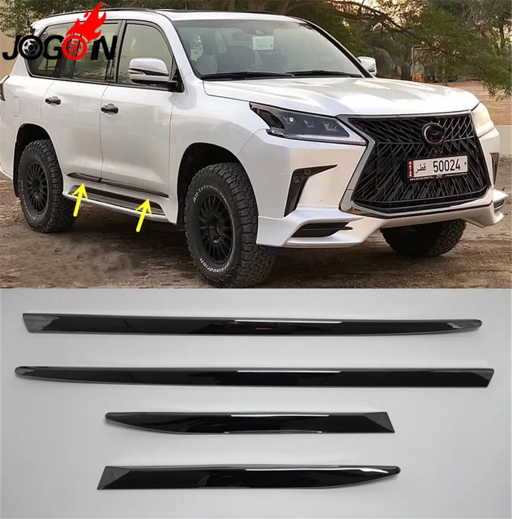 Специальный черный корпус боковой двери для Lexus LX570 2010 2012 2013 2014 2015 2016 2017 2018