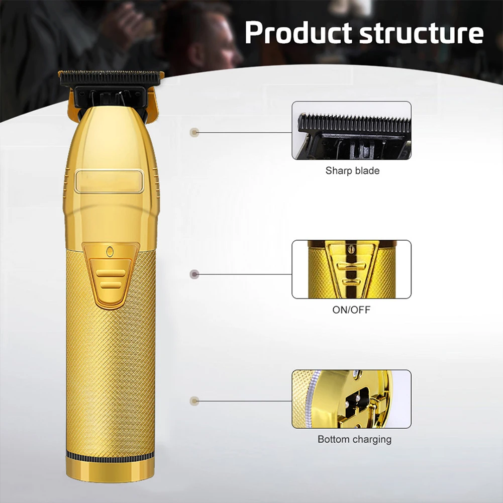

Beard Barber Hair Cut Electric Hair Clipper Rechargeable Shaver Beard Trimmer Professional Men Hair Cutting Machine