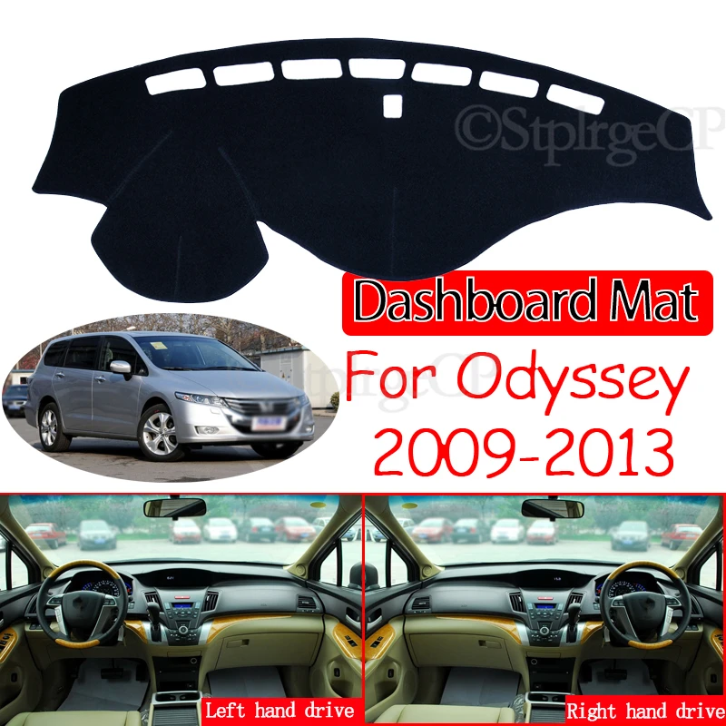 

for Honda Odyssey 2009~2013 JDM Model Anti-Slip Mat Dashboard Cover Pad Sunshade Dashmat Carpet Accessories RB1 RB2 2011 2012