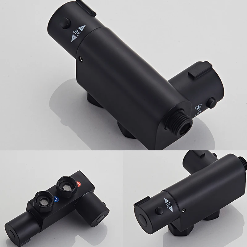 bakala thermostic bathroom shower wall mounted bidet toilet faucet shower hygienic crane square bidet mixer portable sprayer free global shipping