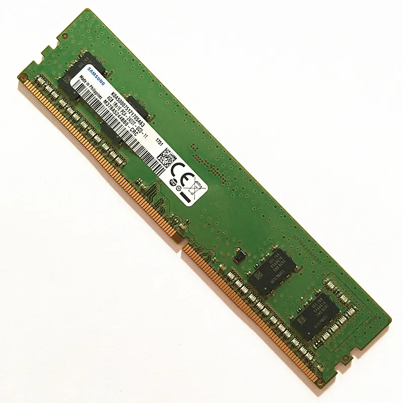 

Samsung DDR4 4 Гб 2400 Rams Memoria 4 Гб 1Rx16 PC4-2400T-UC0-11 DDR4 память для настольного компьютера 2400 МГц 4 Гб