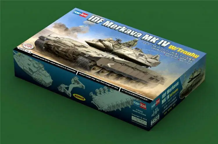 HobbyBoss 84523 1/35 IDF Merkava Mk IV с наборами набор пластиковых моделей танка новинка 2019| |