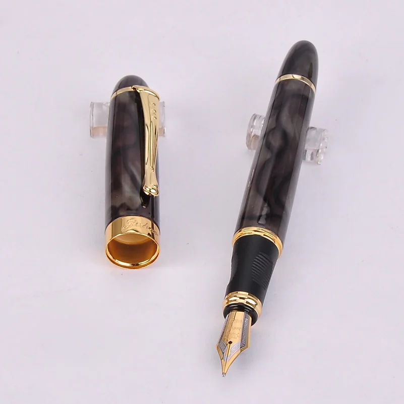 Ручка перьевая Jinhao 450 полностью металлическая с золотым зажимом 22 цвета 0 5 мм|fountain