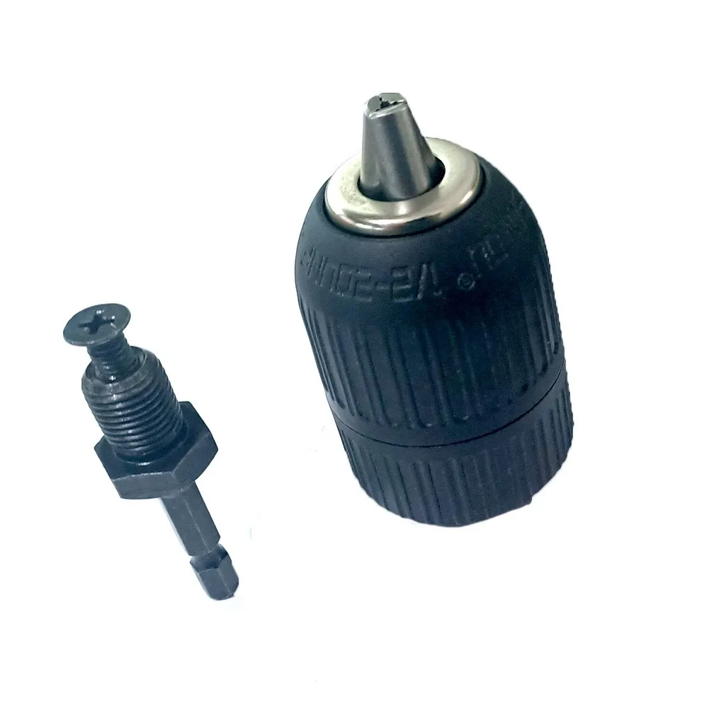 

2-13mm 1/2-20UNF 20unf Drill Chuck Adapter Carbon Steel Connecting Rod