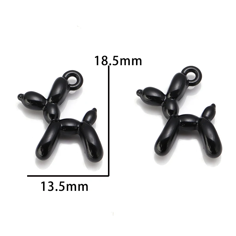 10 шт. шармы из сплава с 3D шариком для собаки подвески ювелирных изделий сделай сам