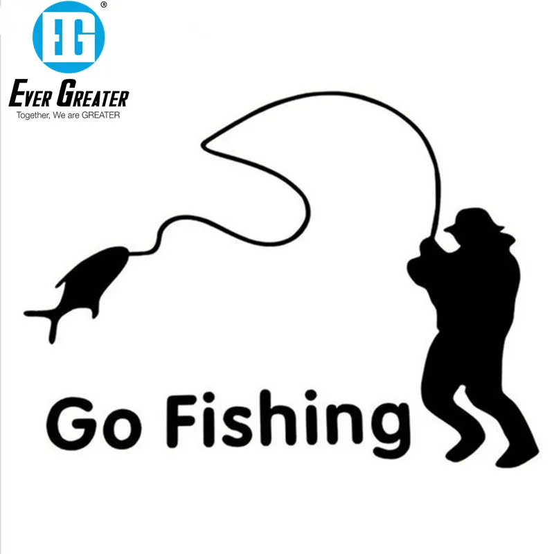 Уличные спортивные наклейки для рыбалки аксессуары автомобиля автомобильные