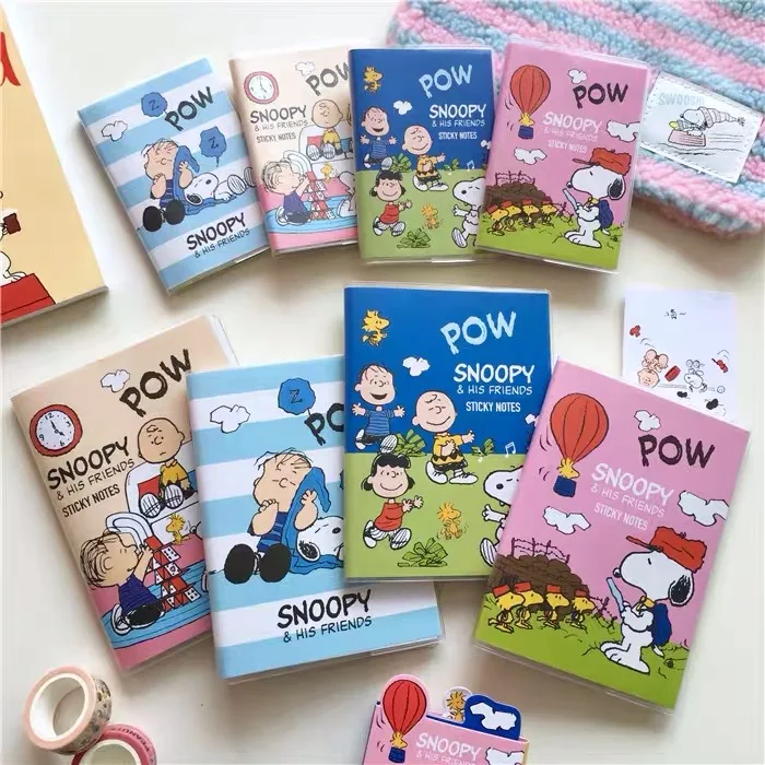 45 страниц Peanuts Rogue Dog мультфильм Kawaii блокнот щенок офисная бумага для заметок