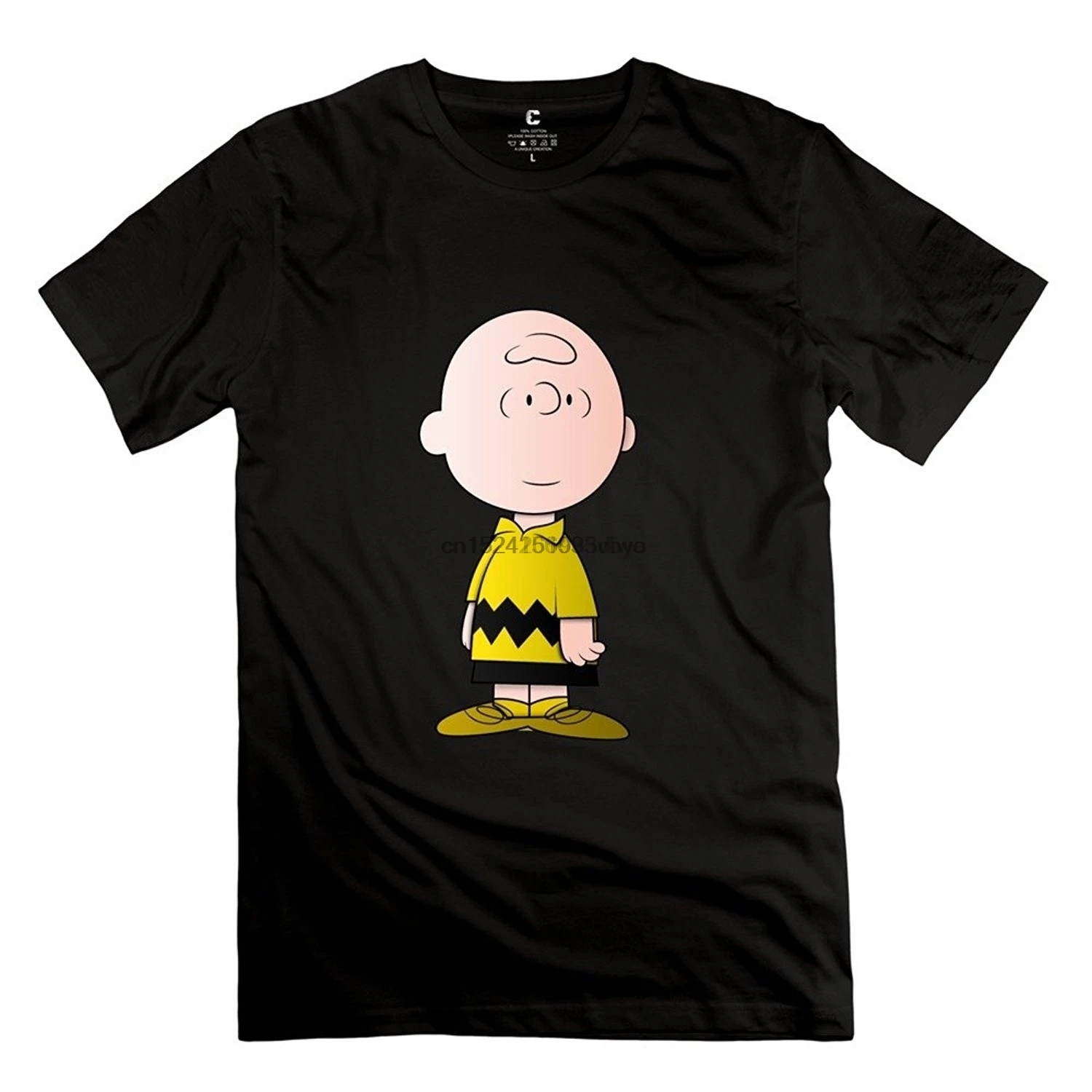 

Men Charlie Brown Swag Cotton T-shirt
