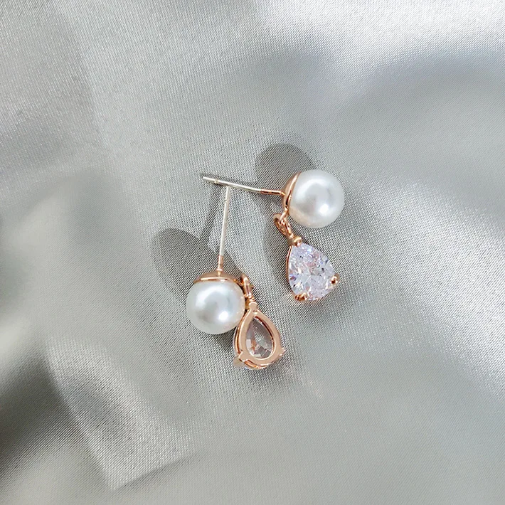 Женские серьги подвески с кристаллами в Корейском стиле для отеля