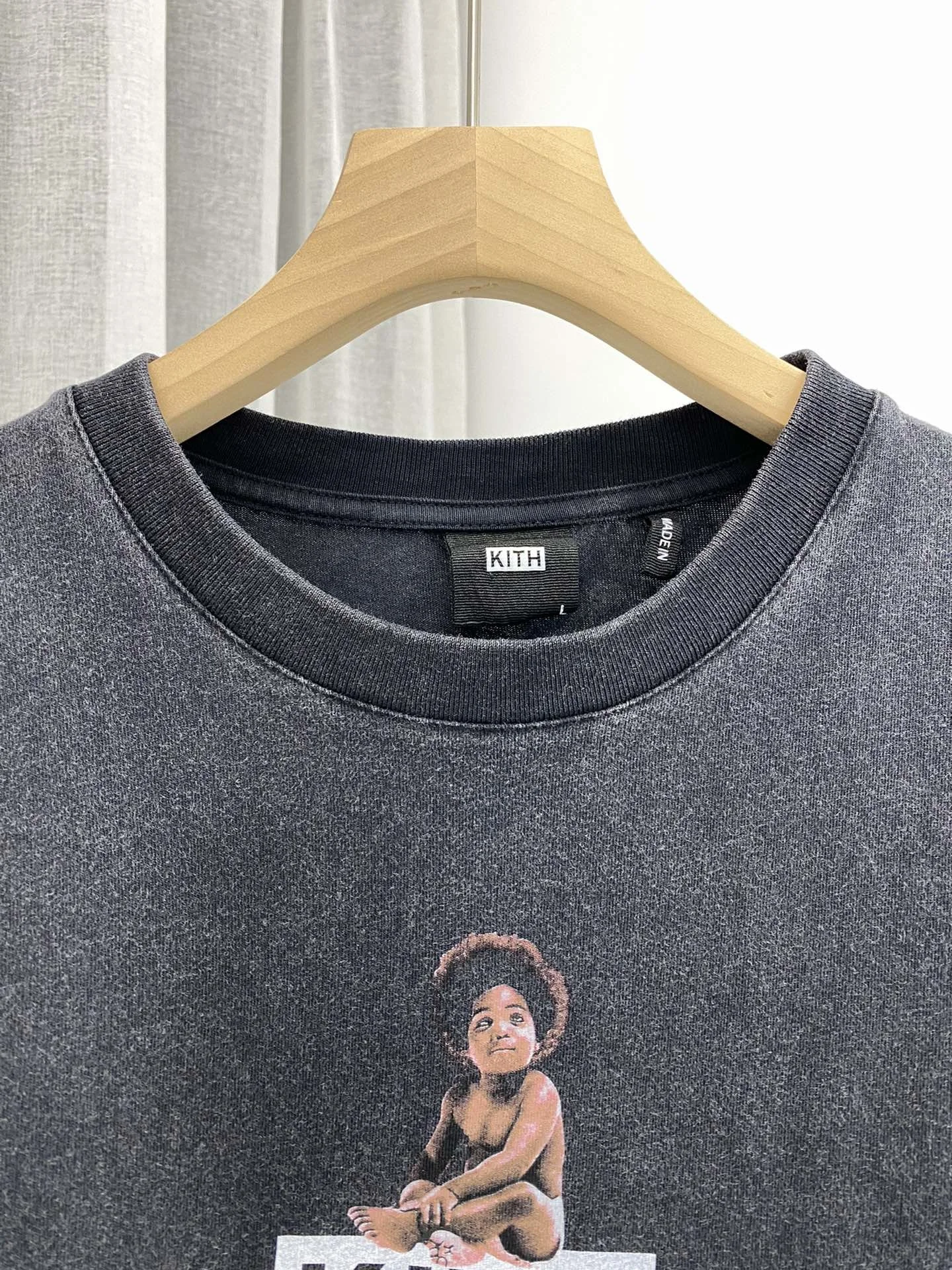 

KITH Boy T Shirt 2021 Men Women 1:1 High Quality Graghic Print Kith Tee Tops Washed Vintage Short Sleeve Sligthly Oversize