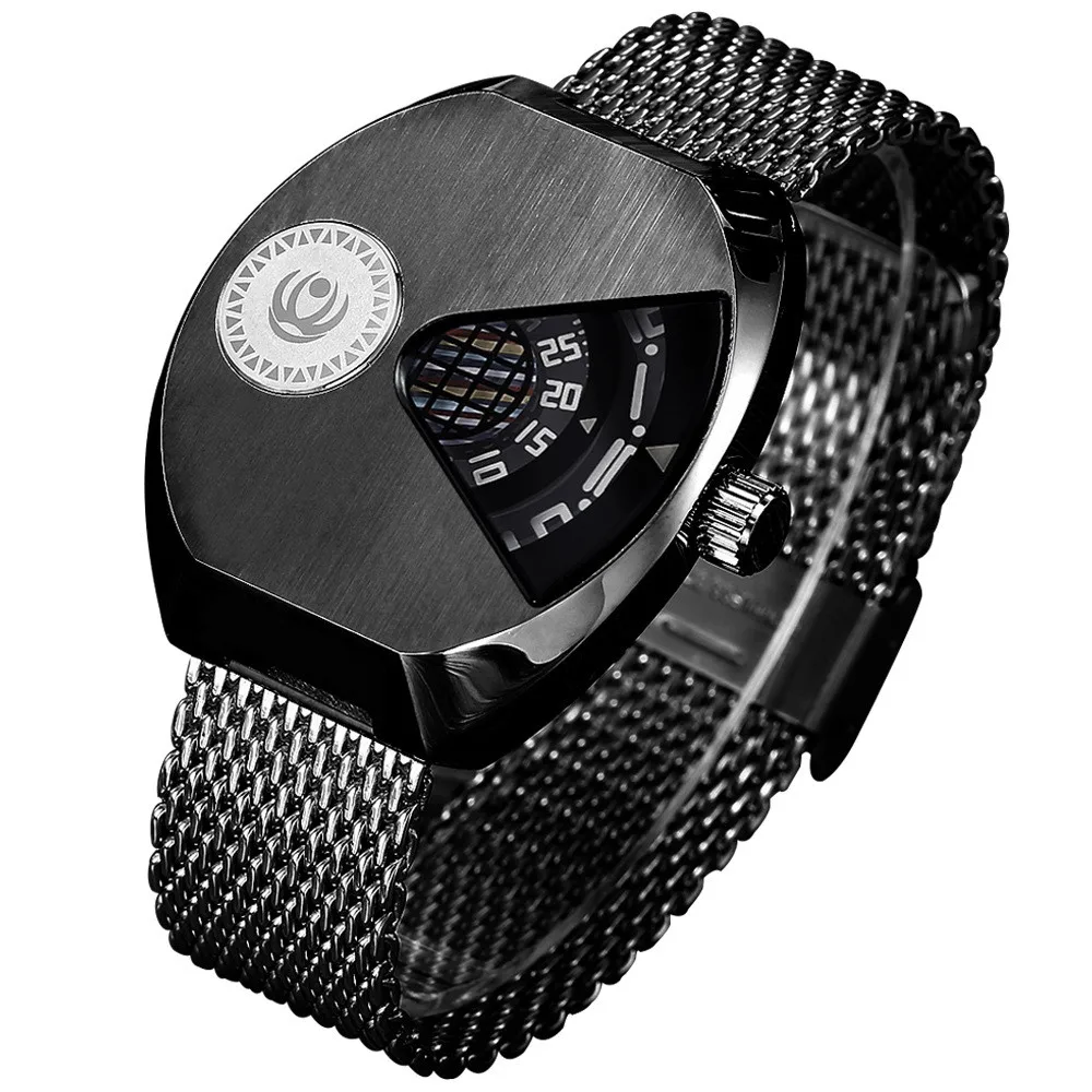 

Мужские часы, мужские кварцевые часы из нержавеющей стали, водонепроницаемые часы Relogio Masculino, модные креативные мужские часы, часы из нержав...